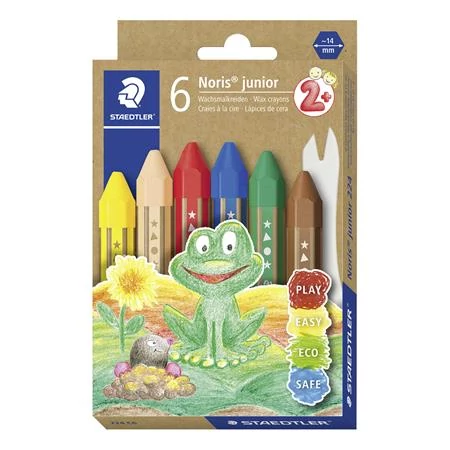 Zsírkréta, vastag, hatszögletű, STAEDTLER 