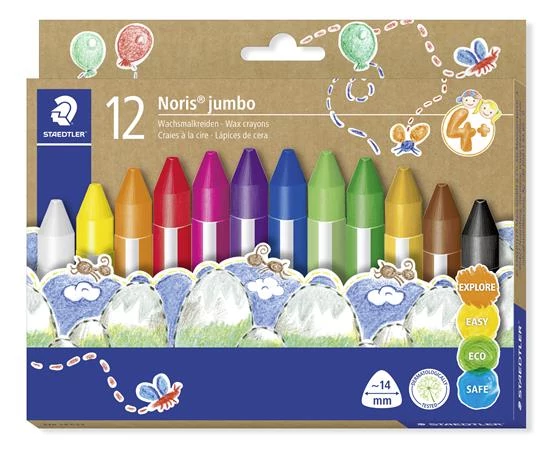 Zsírkréta, vastag, háromszögletű, STAEDTLER 