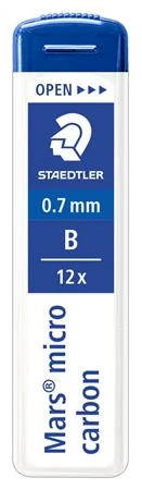 Grafitbél, B, 0,7 mm, STAEDTLER 