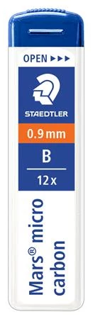 Grafitbél, B, 0,9 mm, STAEDTLER 