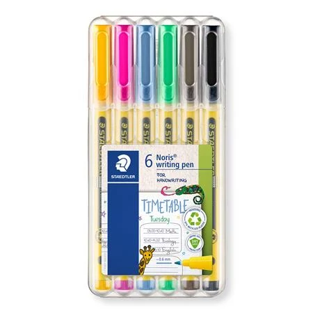 Tűfilc készlet, 0,6 mm, STAEDTLER 