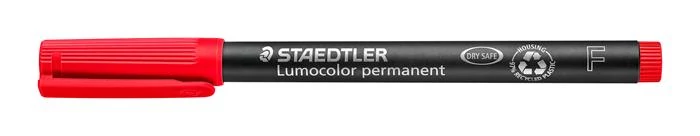 Alkoholos marker, OHP, 0,6 mm, STAEDTLER 