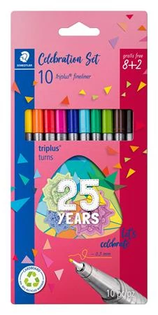 Tűfilc készlet, 0,3 mm, STAEDTLER 