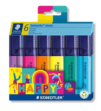 Szövegkiemelő készlet, 1-5 mm, STAEDTLER 