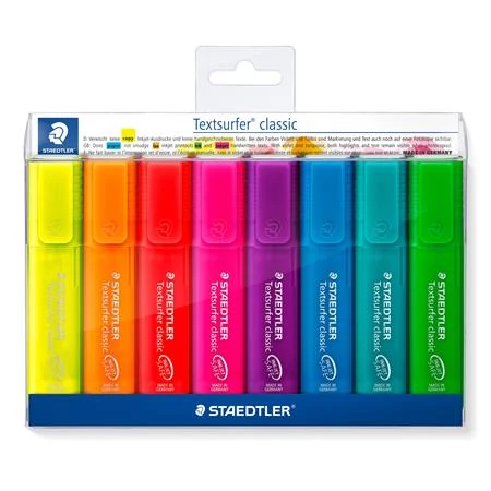 Szövegkiemelő készlet, 1-5 mm, STAEDTLER 
