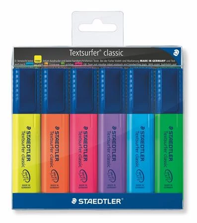 Szövegkiemelő készlet, 1-5 mm, STAEDTLER 