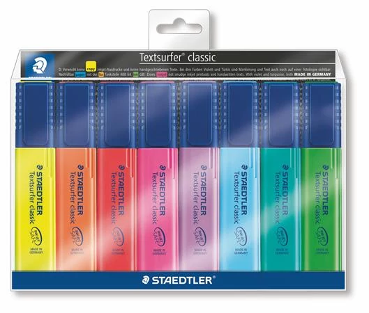Szövegkiemelő készlet, 1-5 mm, STAEDTLER 