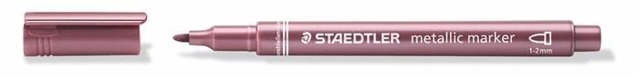 Dekormarker, 1-2 mm, kúpos, STAEDTLER 