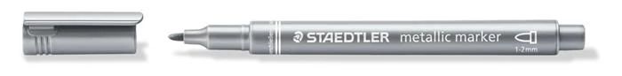 Dekormarker, 1-2 mm, kúpos, STAEDTLER 