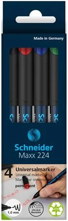 Alkoholos marker készlet, OHP, 1 mm, SCHNEIDER 