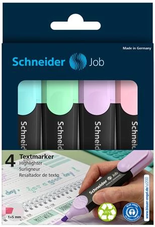Szövegkiemelő készlet, 1-5 mm, SCHNEIDER 