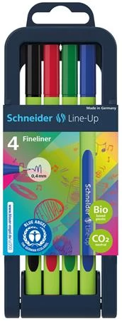 Tűfilc készlet, 0,4 mm, SCHNEIDER 