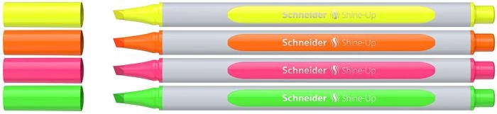Szövegkiemelő toll készlet, 1-4 mm, SCHNEIDER 