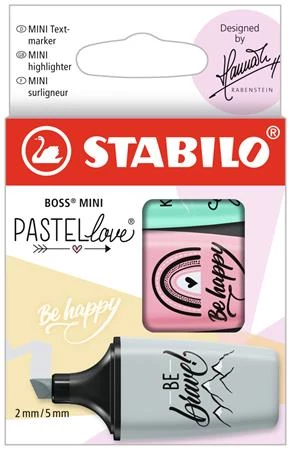 Szövegkiemelő készlet, STABILO, 