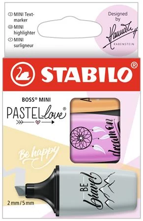 Szövegkiemelő készlet, STABILO, 