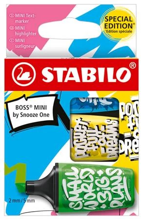 Szövegkiemelő készlet, 2-5 mm, STABILO, 
