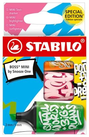 Szövegkiemelő készlet, 2-5 mm, STABILO, 