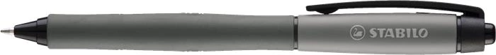 Zseléstoll, 0,4 mm, nyomógombos, STABILO 