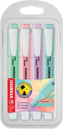 Szövegkiemelő készlet, 1-4 mm, STABILO 