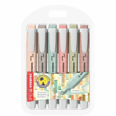 Szövegkiemelő készlet, 1-4 mm, STABILO 