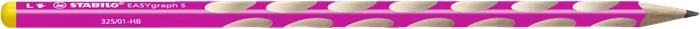 Grafitceruza, HB, háromszögletű, vékony, balkezes, STABILO, 
