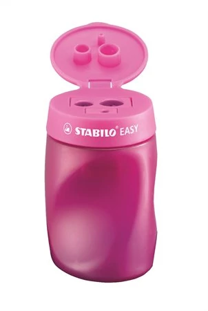 Hegyező, háromlyukú, tartályos, jobbkezes, STABILO 