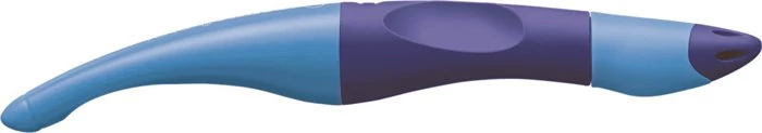 Rollertoll, 0,5 mm, balkezes, kék tolltest, STABILO 