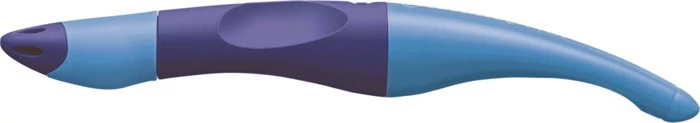 Rollertoll, 0,5 mm, jobbkezes, kék tolltest, STABILO 