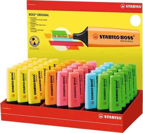 Szövegkiemelő display, 2-5 mm, STABILO 