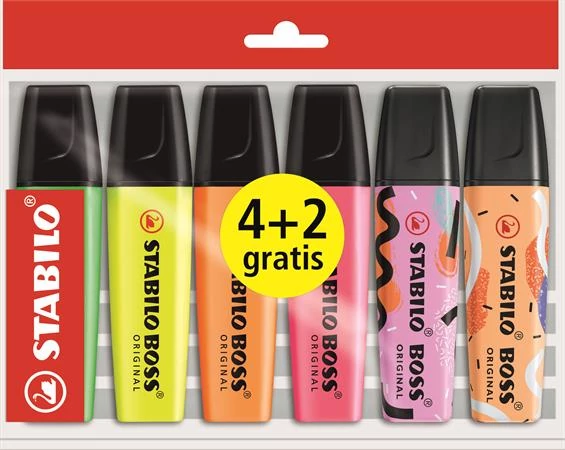 Szövegkiemelő készlet, 2-5 mm, STABILO 