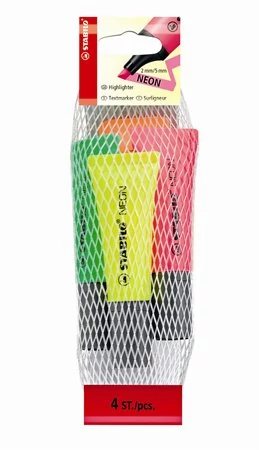 Szövegkiemelő készlet, 2-5 mm, STABILO 