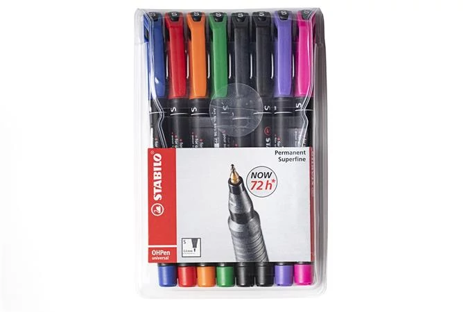 Alkoholos marker készlet, 0,4 mm, STABILO 