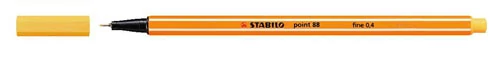 Tűfilc, 0,4 mm, STABILO 