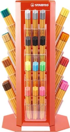 Tűfilc display, 0,4 mm, STABILO 