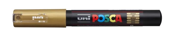 Dekormarker, 0,7-1,0 mm, UNI 
