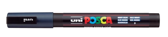Dekormarker, 0,9-1,3 mm, UNI 