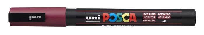 Dekormarker, 0,9-1,3 mm, UNI 