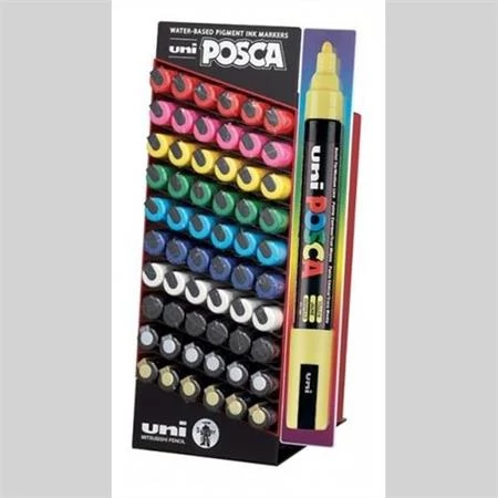 Dekormarker display, 60 db, 1,8-2,5 mm, UNI 