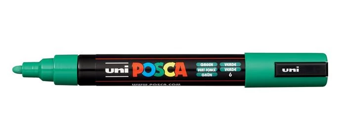 Dekormarker, 1,8-2,5 mm, UNI 