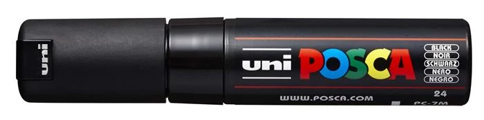 Dekormarker, 4,5-5,5 mm, UNI 