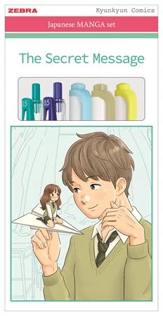 Írószer készlet, ZEBRA 