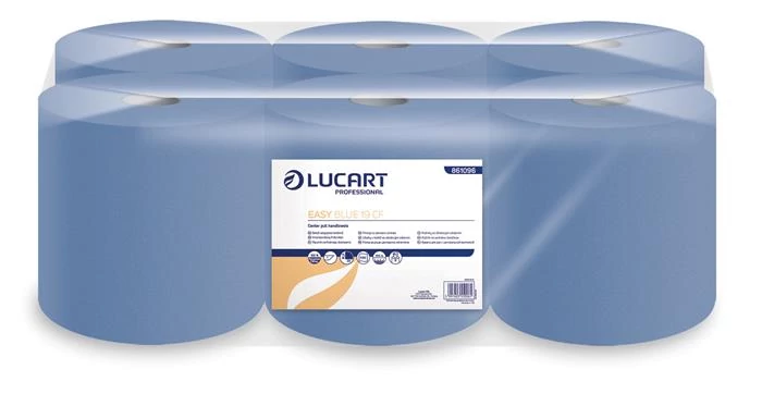 Kéztörlő, tekercses, 1 rétegű, LUCART, 