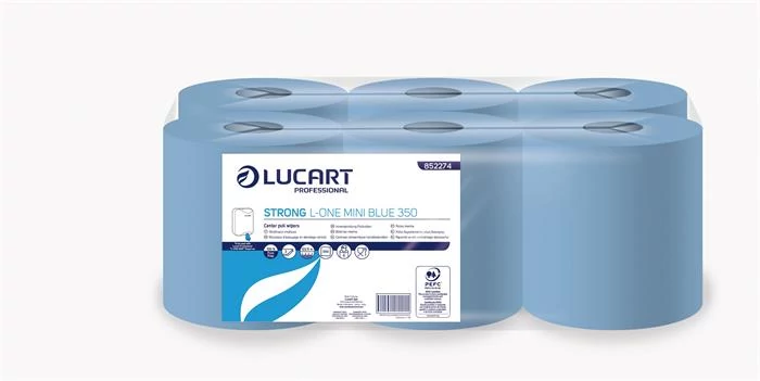 Kéztörlő, tekercses, 2 rétegű, LUCART 