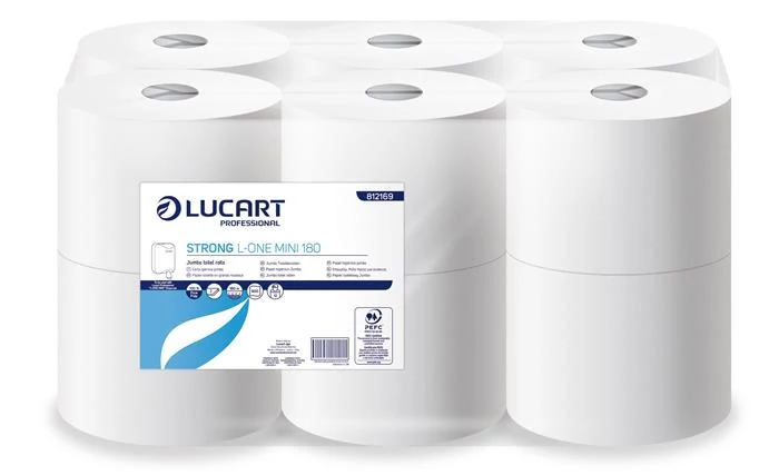 Toalettpapír, 2 rétegű, 12 tekercses, LUCART 