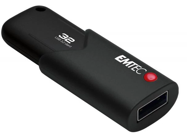 Pendrive, 32GB, USB 3.2, titkosított, EMTEC 