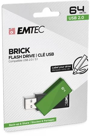 Pendrive, 64GB, USB 2.0, EMTEC 