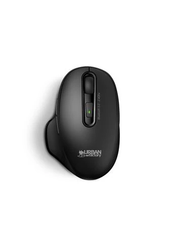 Egér, vezeték nélküli, optikai, tölthető, USB+BT, URBAN FACTORY 