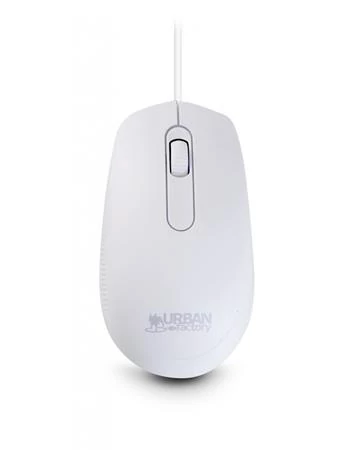 Egér, vezetékes, optikai, közepes méret, USB, URBAN FACTORY 