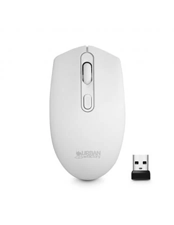 Egér, vezeték nélküli, optikai, közepes méret, USB, URBAN FACTORY 