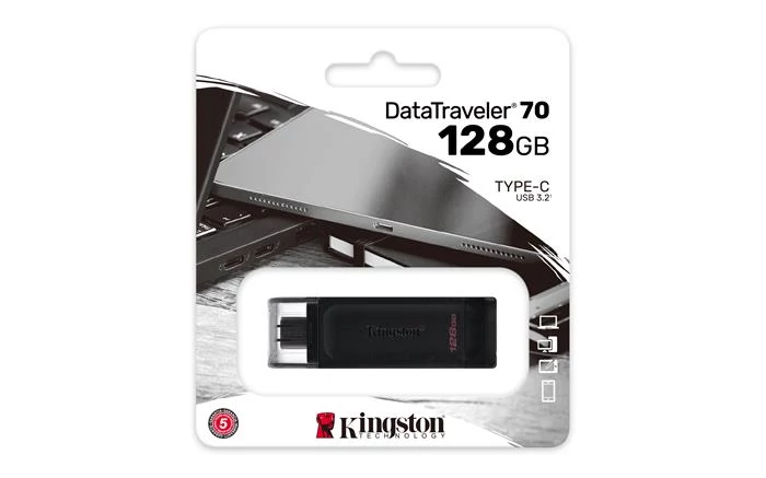 Pendrive, 128GB, USB-C, KINGSTON 